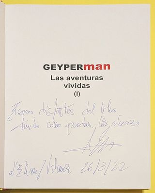 Libro Geyperman: Las aventuras vividas (I)