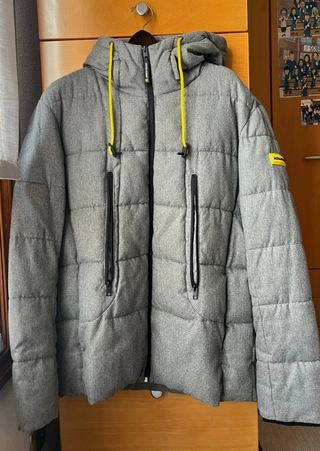 Abrigo acolchado Jack & Jones gris