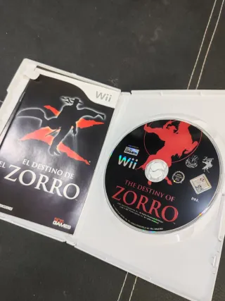 Wii El Destino del Zorro