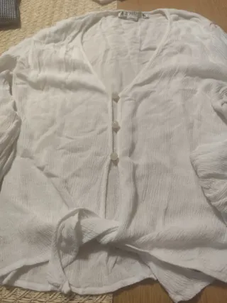 Camisa Holly blanca talla única