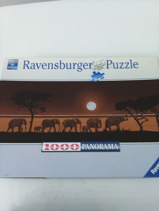 Lote 3 Puzzles Ravensburger, Panorama y 500 Piezas