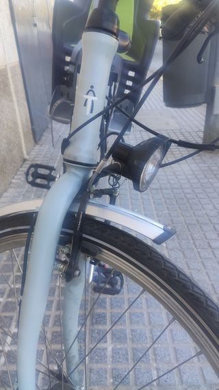 Silla bici infantil + bici paseo