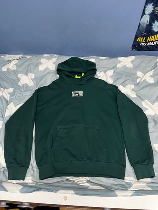 Sudadera Converse con capucha verde