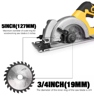 Sierra Circular Eléctrica SIN CABLE