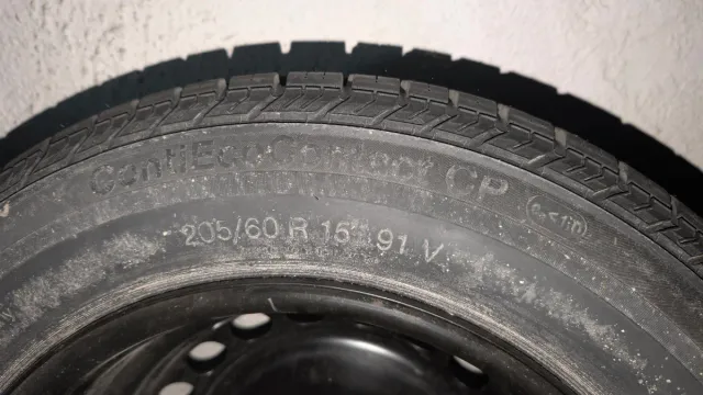 Neumático ContiEcoContact CP 205/60R15 91V+ Llanta
