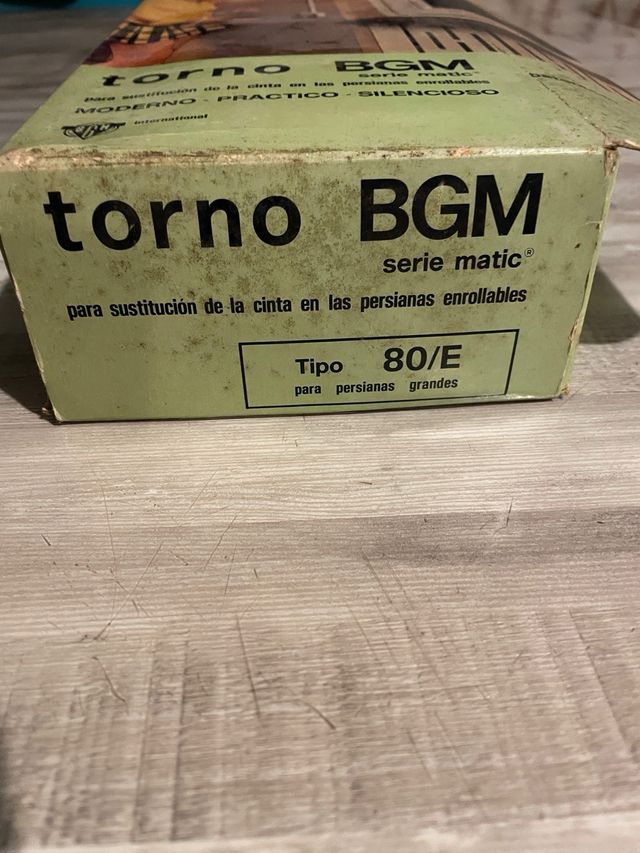 Torno BGM para persianas