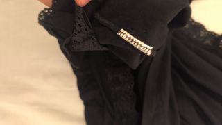 Top Camiseta de tirantes negro estilo gótico talla