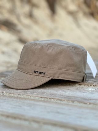 Gorra Stetson verde militar