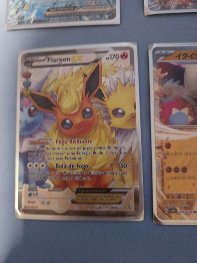 Carte Pokemon EX - Gyarados, Arcanine, Flareon