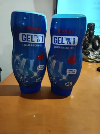 Gel lavavajillas Auchan todo en 1