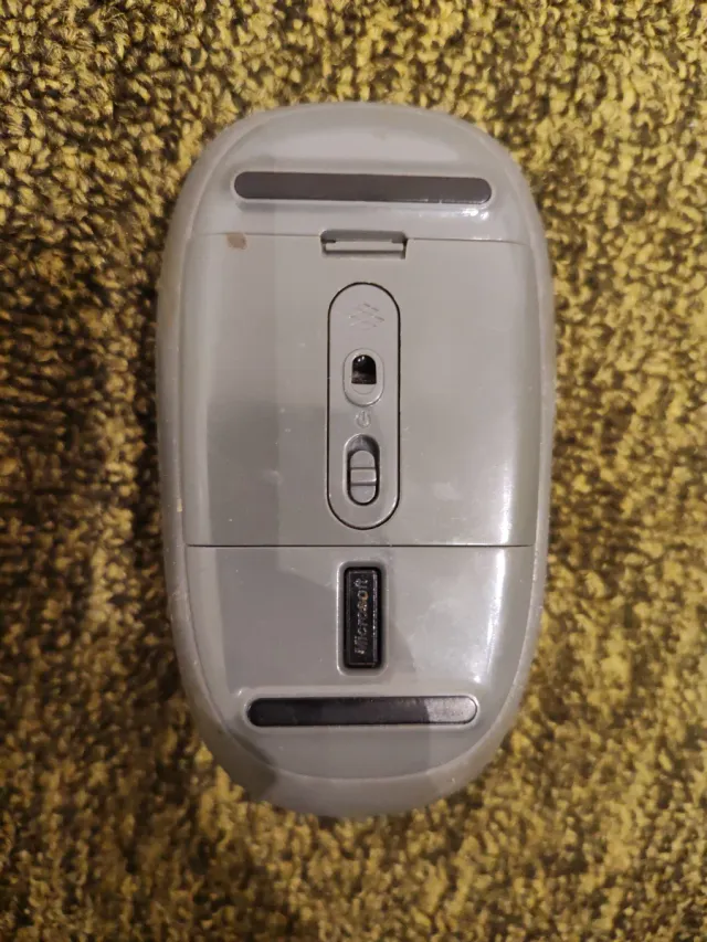 Mouse Wireless Microsoft Bianco Grigio