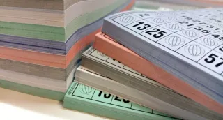 3.840 Cartones de Bingo para tachar de 90 números