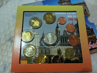 Cartera CCAA Madrid 2012 - 8 monedas + 2€ x2