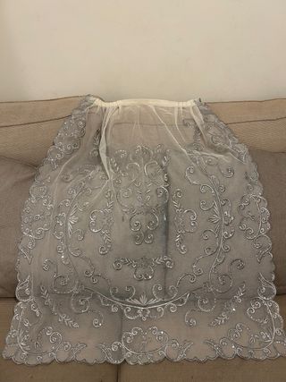 Manteletas Fallera Plata