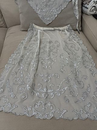 Manteletas Fallera Plata