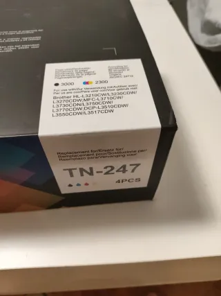 Cartucho Tóner myCartridge TN-247 (4PCS)