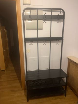 Perchero y banco zapatero Ikea