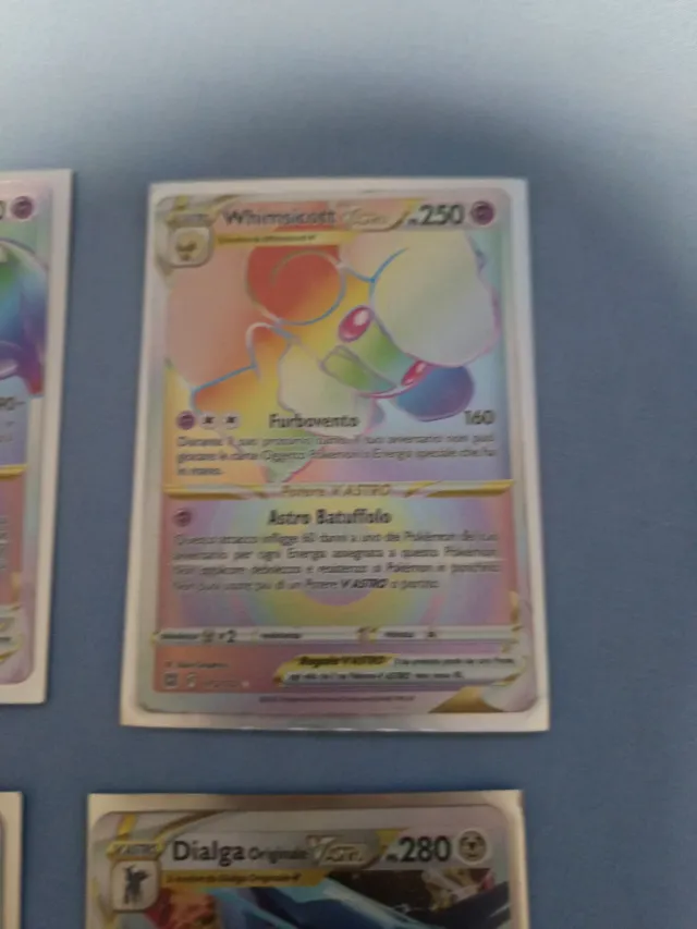 Carte Pokemon V Palkia Dialga Whimsicott