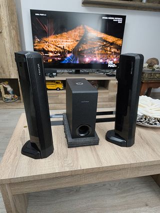 Barra de Sonido Ultima 2 Piezas Negra