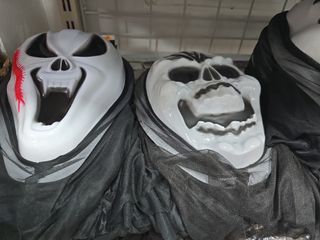 Máscaras Halloween Payaso y Calavera