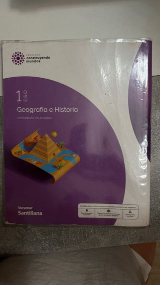 GEOGRAFIA E HISTORIA 1 ESO CONSTRUYENDO MUNDOS