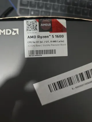 CPU AMD Ryzen 5 1600 Stepping AF