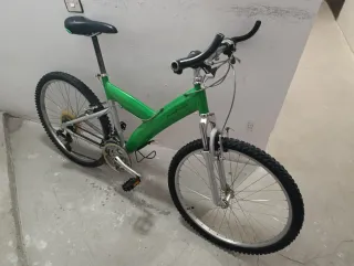 Bicicleta Montaña 26 Verde