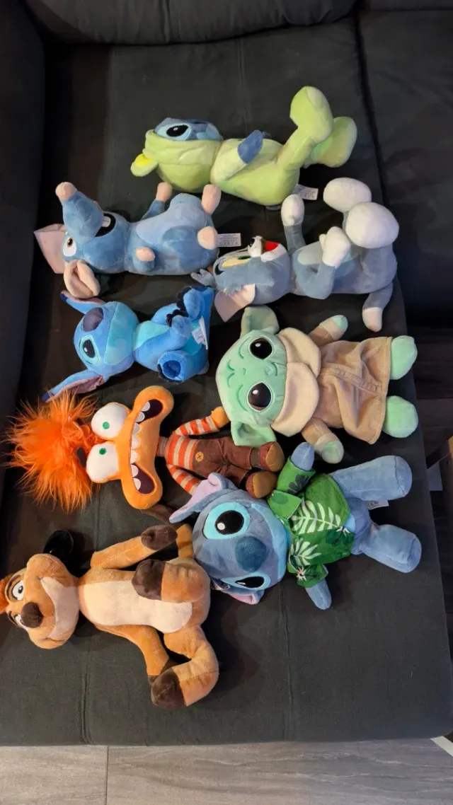 Lote Peluches Variados Disney