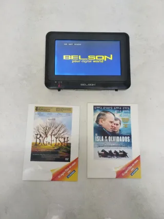 DVD Portátil Belson 7 USB/SD