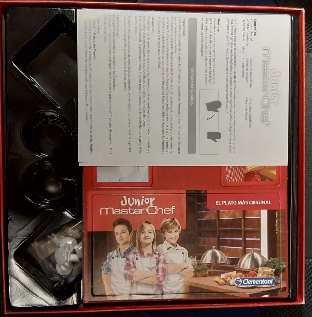Juego de mesa Junior MasterChef Clementoni