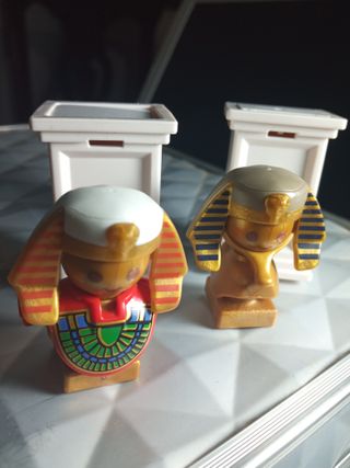 Bustos Egipcios Playmobil con Pedestales