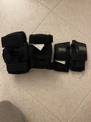 Protecciones Oxelo Patinaje (Rodillas y Muñecas)