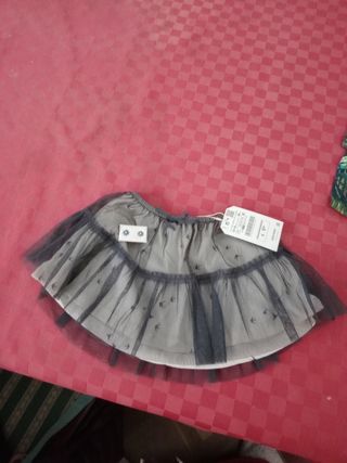 Falda Zara 12-18 meses