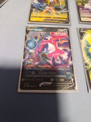 Carte Pokémon V: Tapu Koko, Tornadus, Hoopa, Pikac