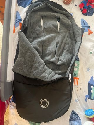 Saco Bugaboo Negro Interior Gris