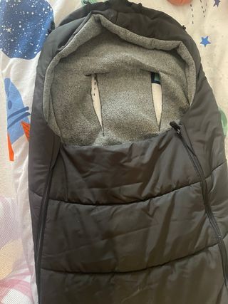 Saco Bugaboo Negro Interior Gris