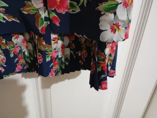 Vestido estampado floral talla 50