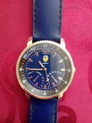 Reloj de Pulsera Acero Inoxidable Azul Plateado