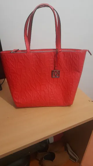 Bolso Armani Exchange Rojo