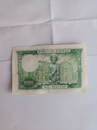 Billete 1000 Pesetas Banco de España 1965