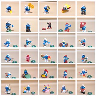 Lote Figuras Pitufos Schleich