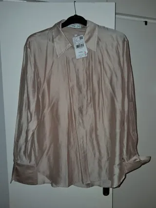 Camisa Mango Beige
