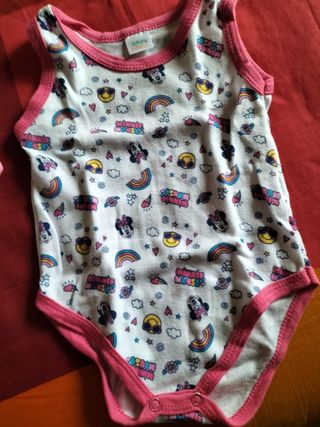 Coppia body neonata Minnie Disney
