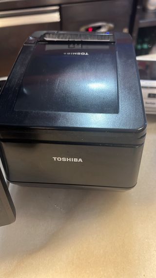 TPV TPV Toshiba para negocio con doble pantalla. 
