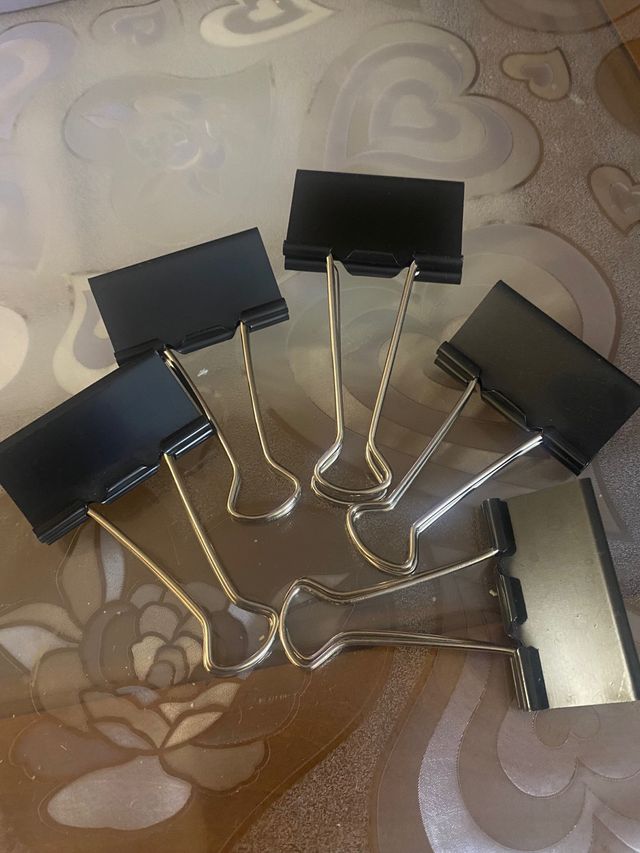 8 cajas Clips N°2 Plata Galvanizado 100 uds.Más 5