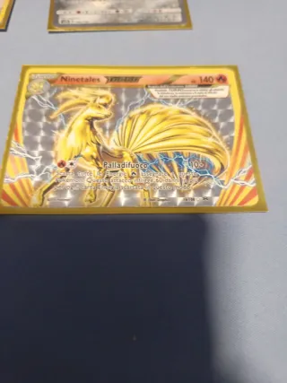 Carte Pokemon Rayquaza, Tarountula, Ninetales