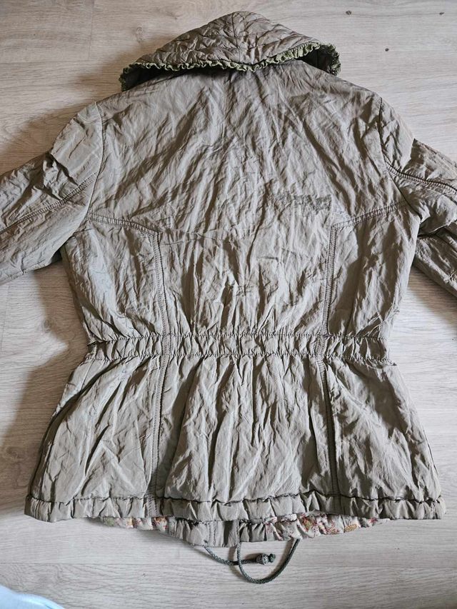 Abrigo beige Alba Conde mujer