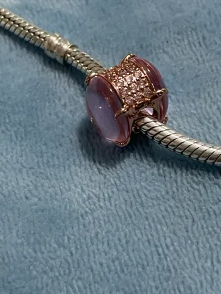 Charm Gema Rosa gold 