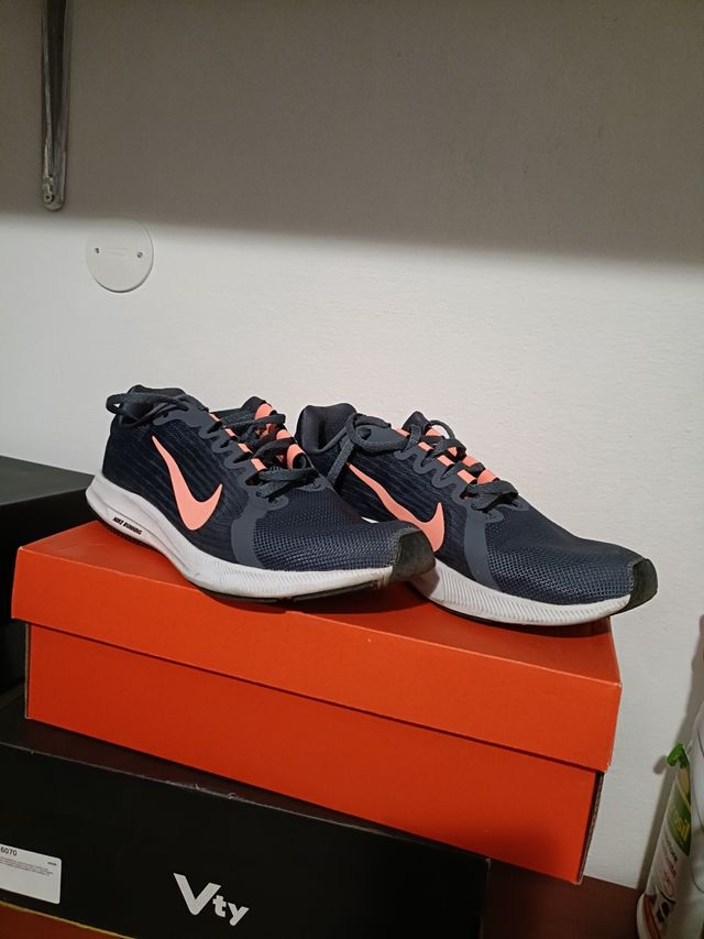 Scarpe Nike running donna blu/rosa