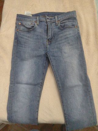 Pantalones Levi's 519 Azul  